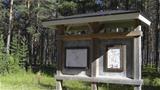 The information board of the Maijasenkylä Nature Trail. Photo: AT